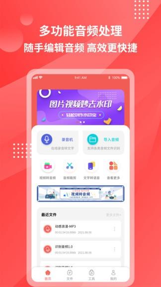 一键录音转文字  v1.0.3图1