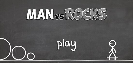 Man vs Rocks(落石大作战)  v1.1图1