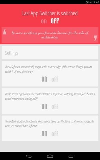 Last App Switcher  v1.86图3