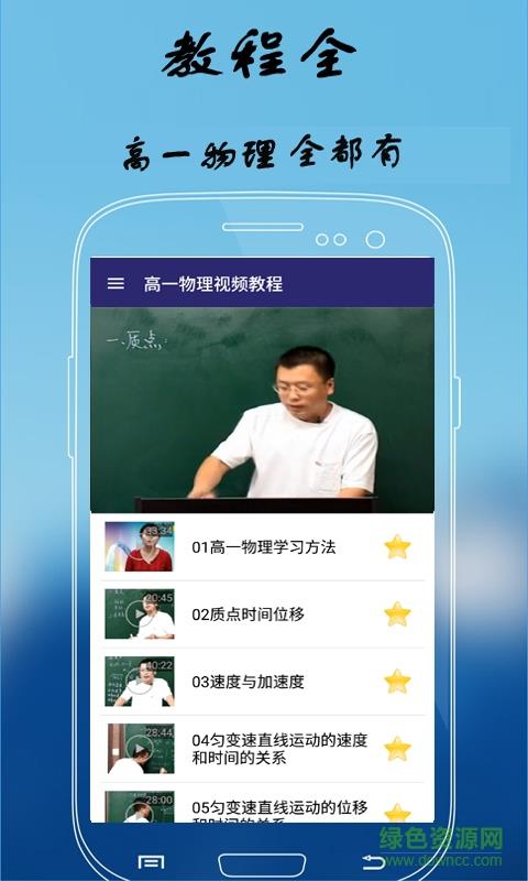 高一物理视频教程全集  v2.4图3