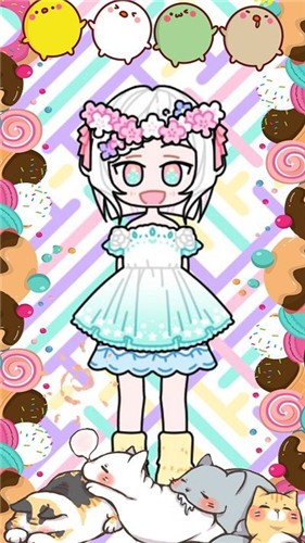 托卡粉彩少女换装  v1.0图1