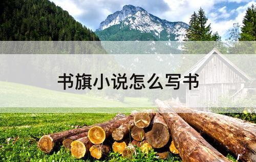 书旗小说怎么写书