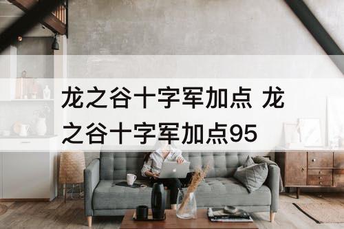 龙之谷十字军加点 龙之谷十字军加点95