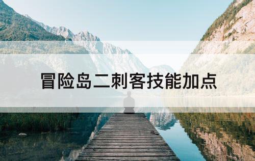 冒险岛二刺客技能加点