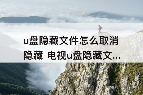 u盘隐藏文件怎么取消隐藏 电视u盘隐藏文件怎么取消隐藏