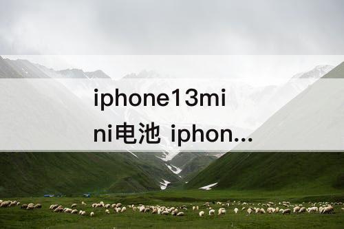 iphone13mini电池 iphone13mini电池健康降得快