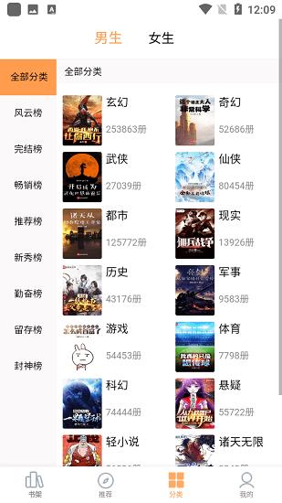 笔书亭免费小说最新版  v2.0.9图4