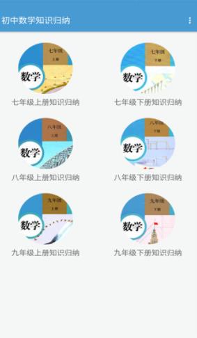 初中数学知识归纳