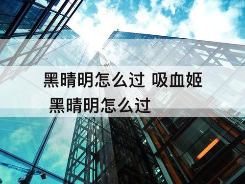 黑晴明怎么过 吸血姬 黑晴明怎么过