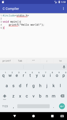 C语言编译器安卓版  v2.4图4