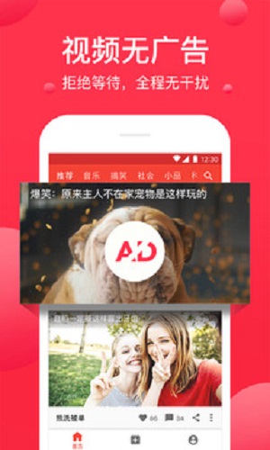 西瓜视频平板版本  v4.3.4图1