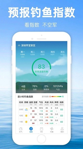 钓鱼通  v1.1.9图1