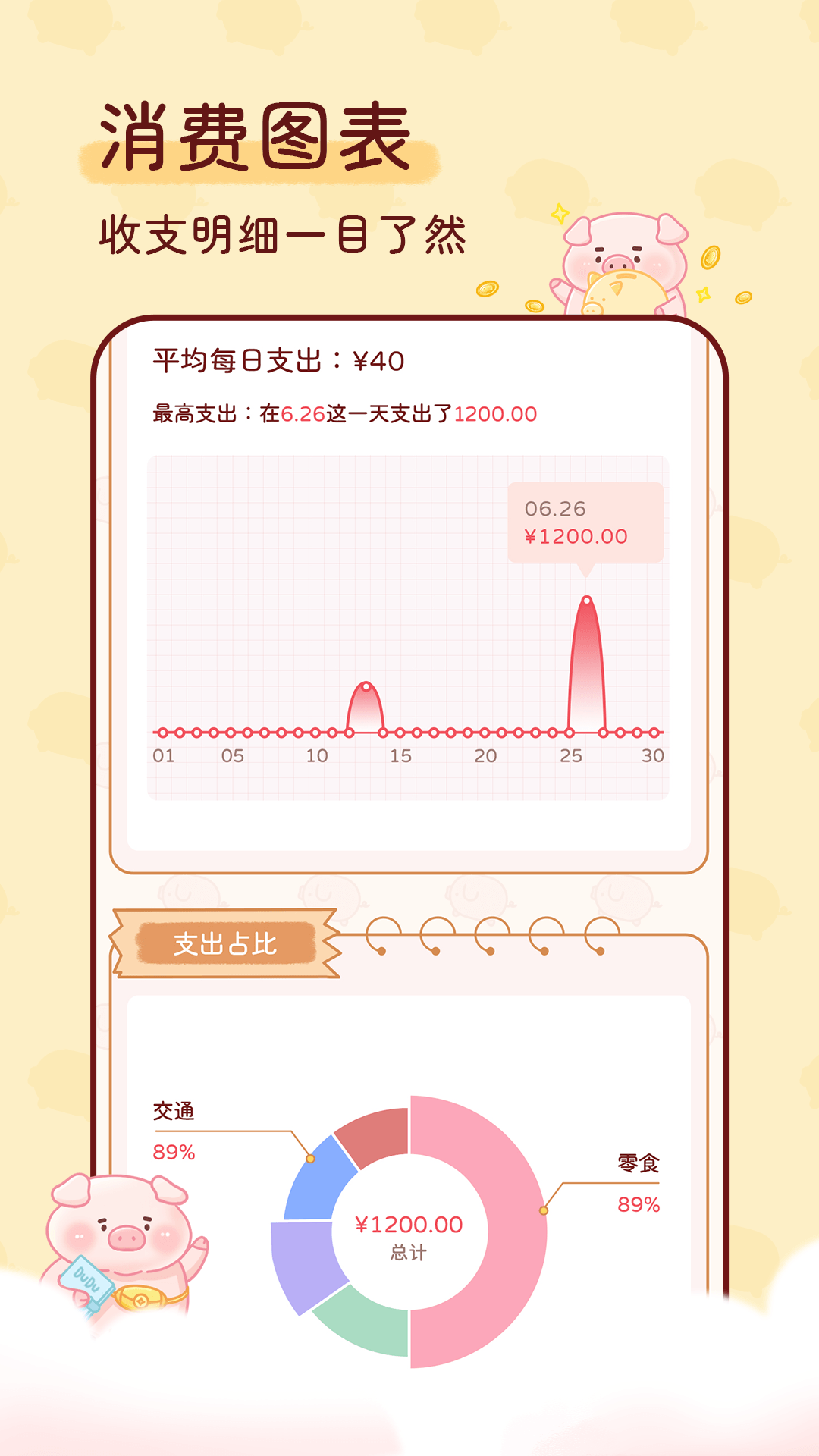 嘟嘟记账  v1.0.0图2